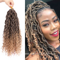 River Faux Locs Hippie Bohemian Crochet Braids Hair